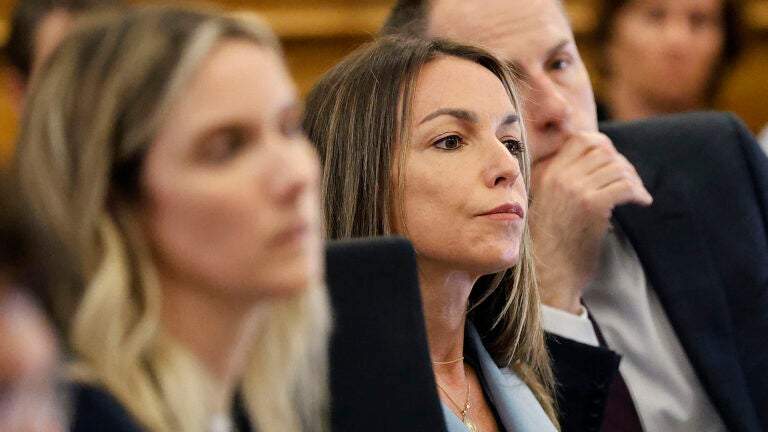 Karen Read in court during today's trial proceedings
