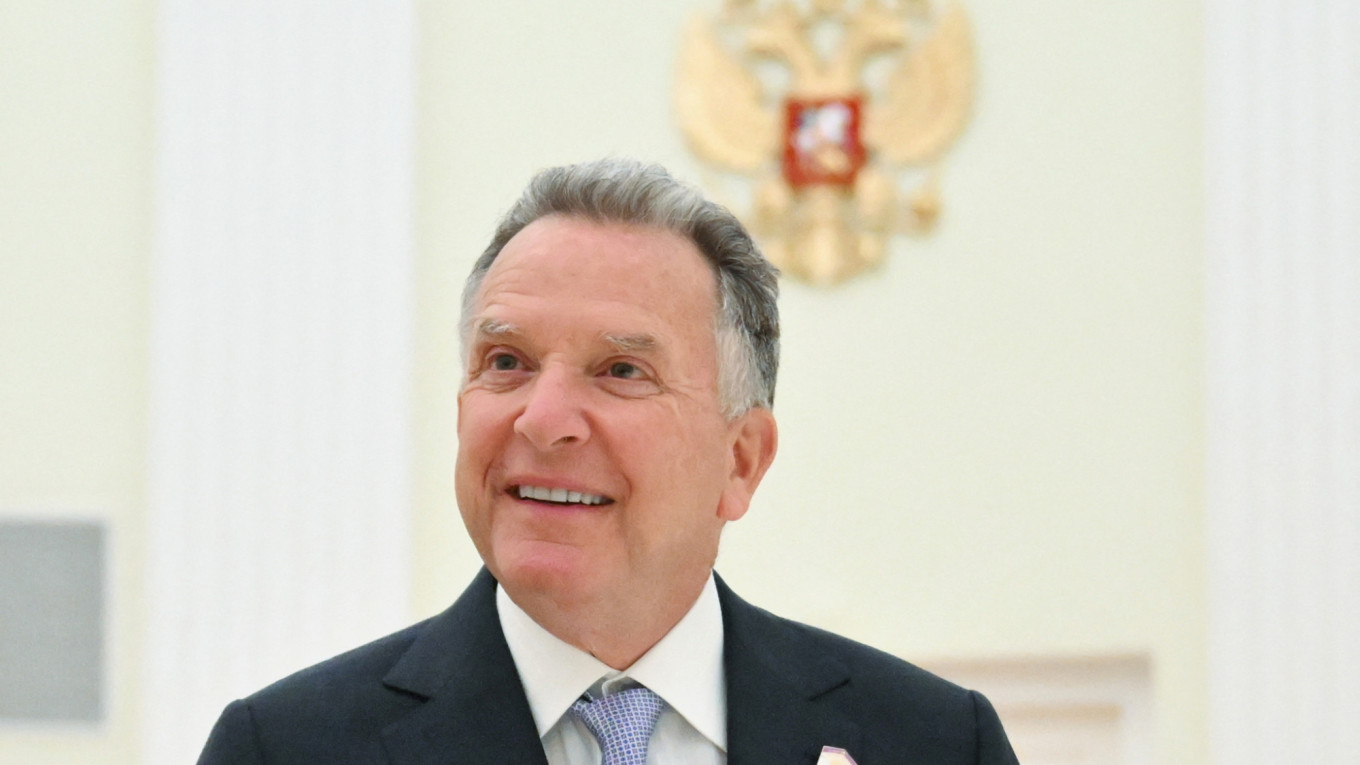 Steve Witkoff at a diplomatic meeting