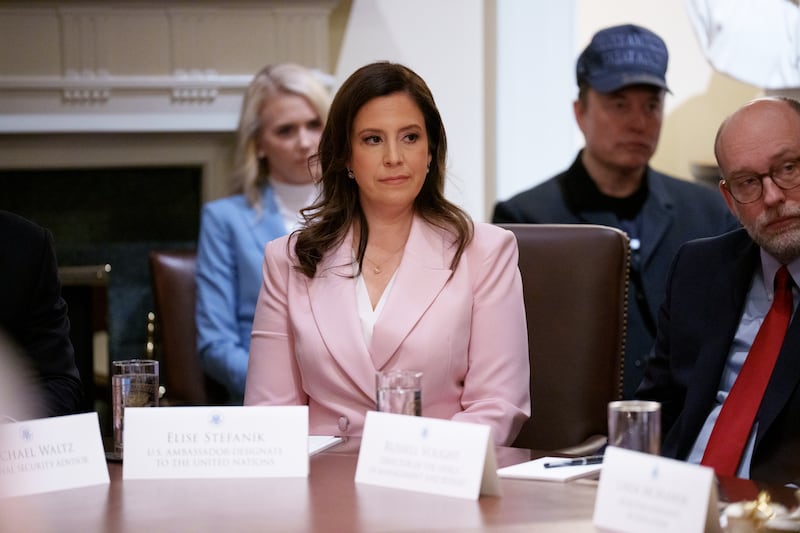 Elise Stefanik at a Capitol meeting