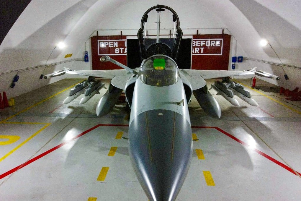 JF-17 Block III fighter on display