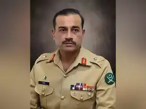 General Asim Munir, Pakistan Army Chief, addressing military personnel