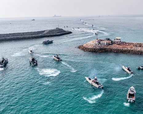 Persian Gulf at sunset, highlighting regional importance