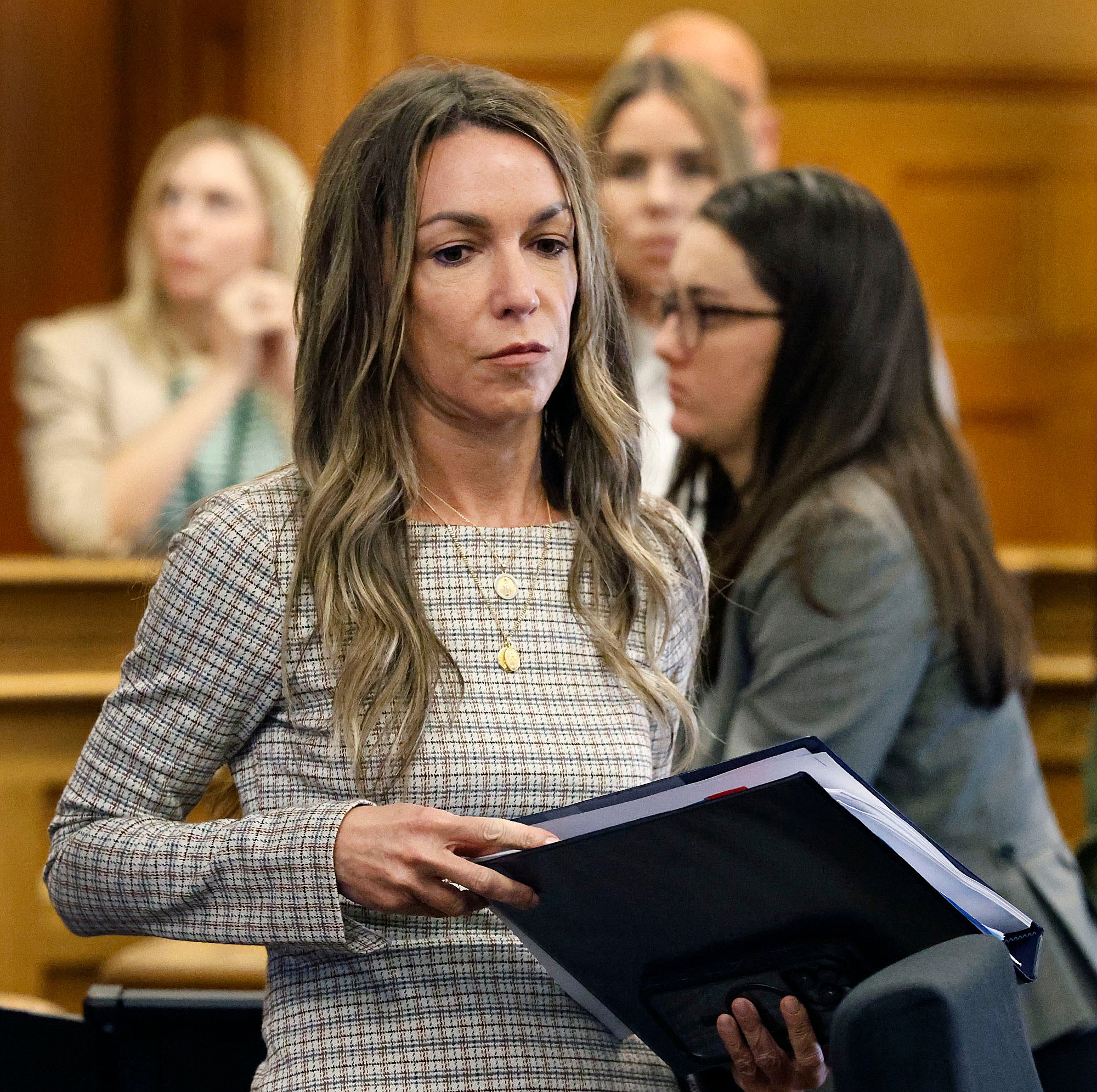 Courtroom scene from Karen Read trial live updates