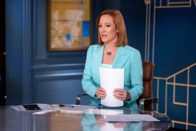 Behind the scenes at MSNBC News broadcast