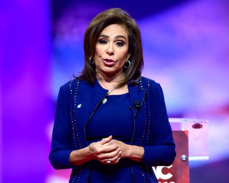 Jeanine Pirro, new interim US attorney and Fox News host, speaking at an event