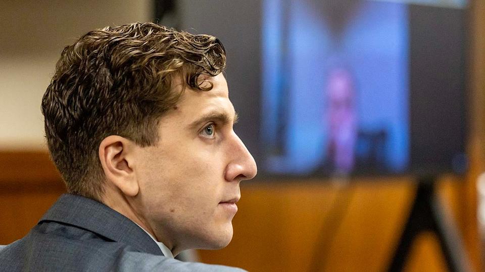Bryan Kohberger entering Idaho courtroom during Kohberger trial