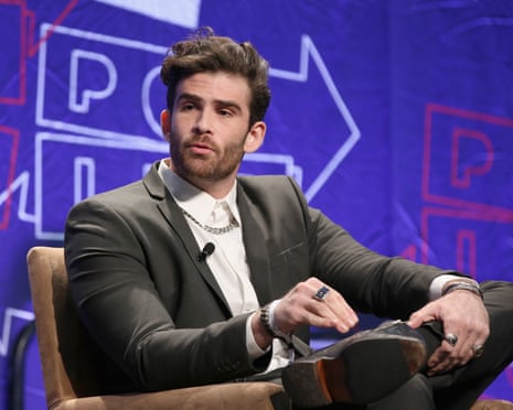 Hasan Piker at a political event, 2018.