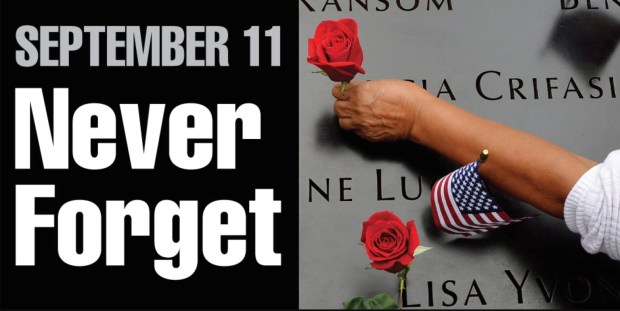 Howard Lutnick speaking at a 9/11 memorial event