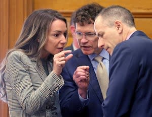 Karen Read attends her murder trial in Massachusetts