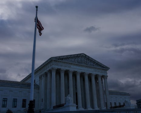 Supreme Court building at the heart of the supreme court ruling today