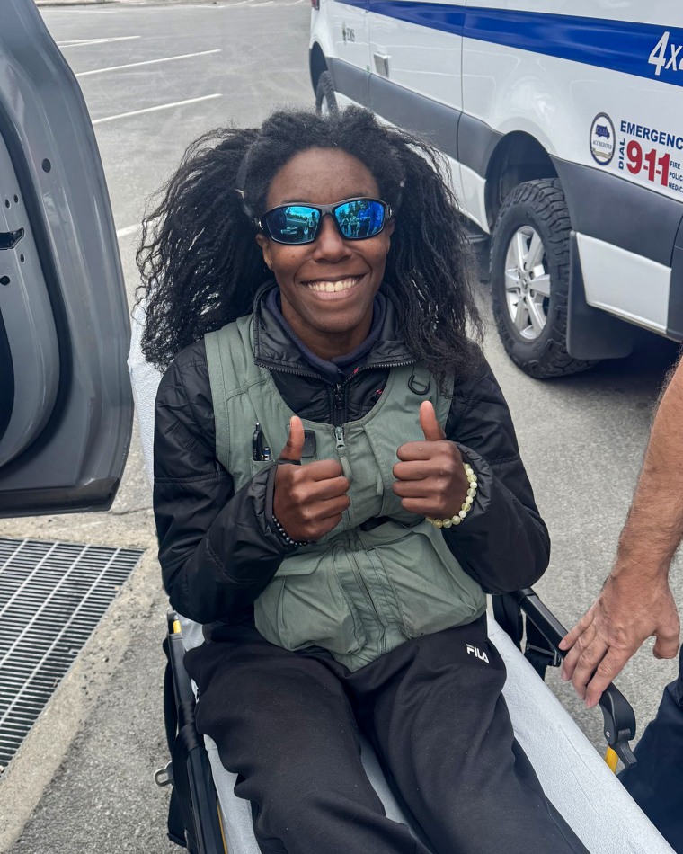 Tiffany Slaton, survivor in California mountains