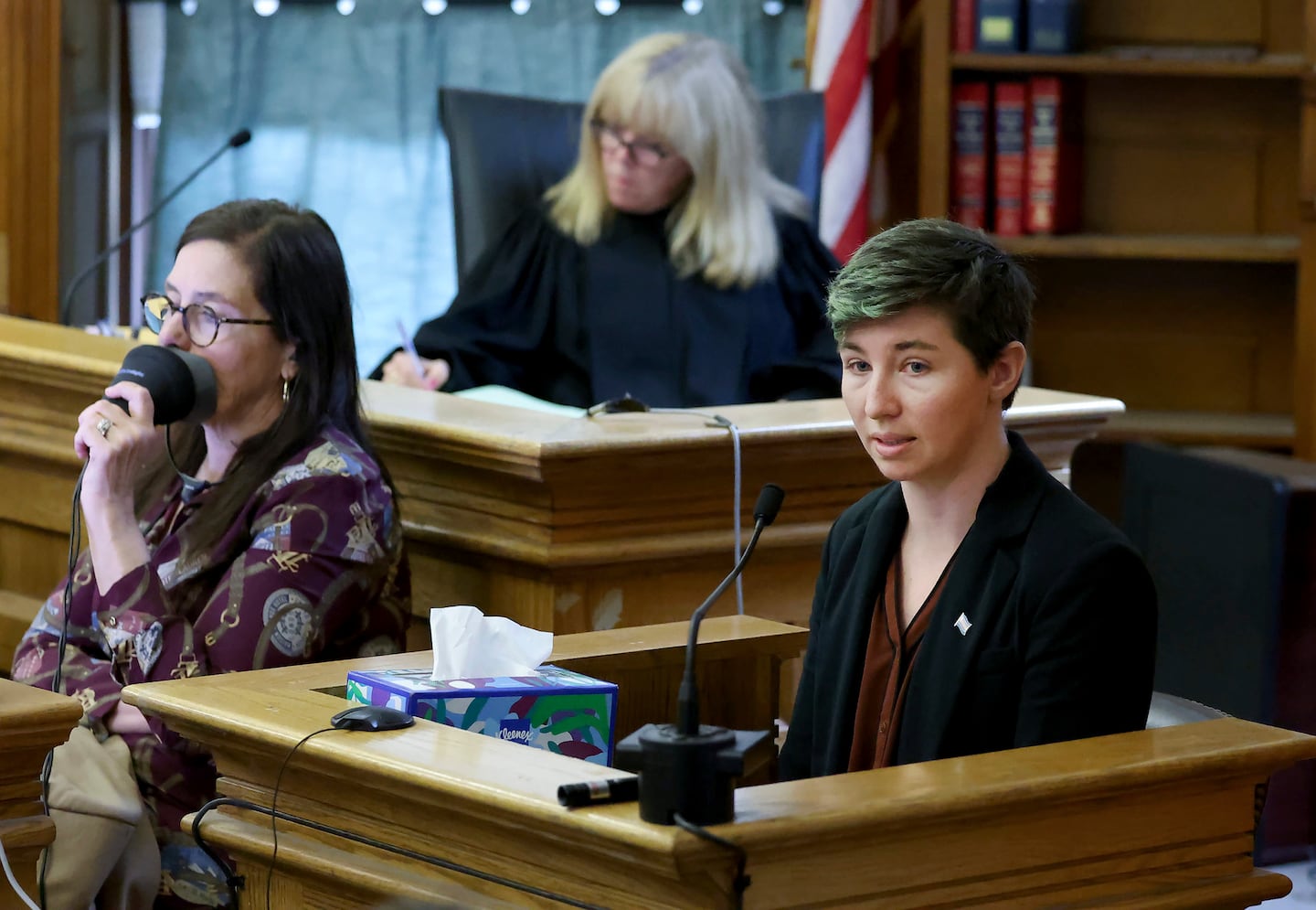 Shanon Burgess testifying as a digital forensics expert in court