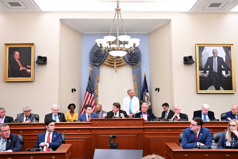 House Budget Committee session with key speakers discussing U.S. legislation