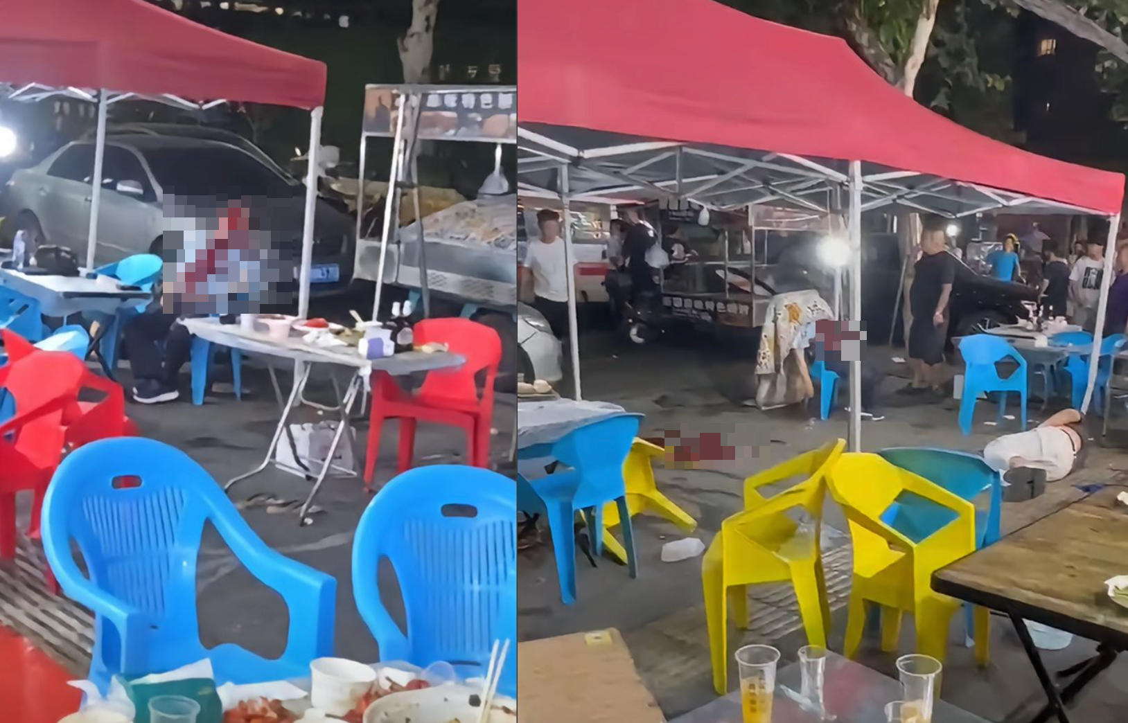 武汉城市夜景，反映社会与公共安全主题